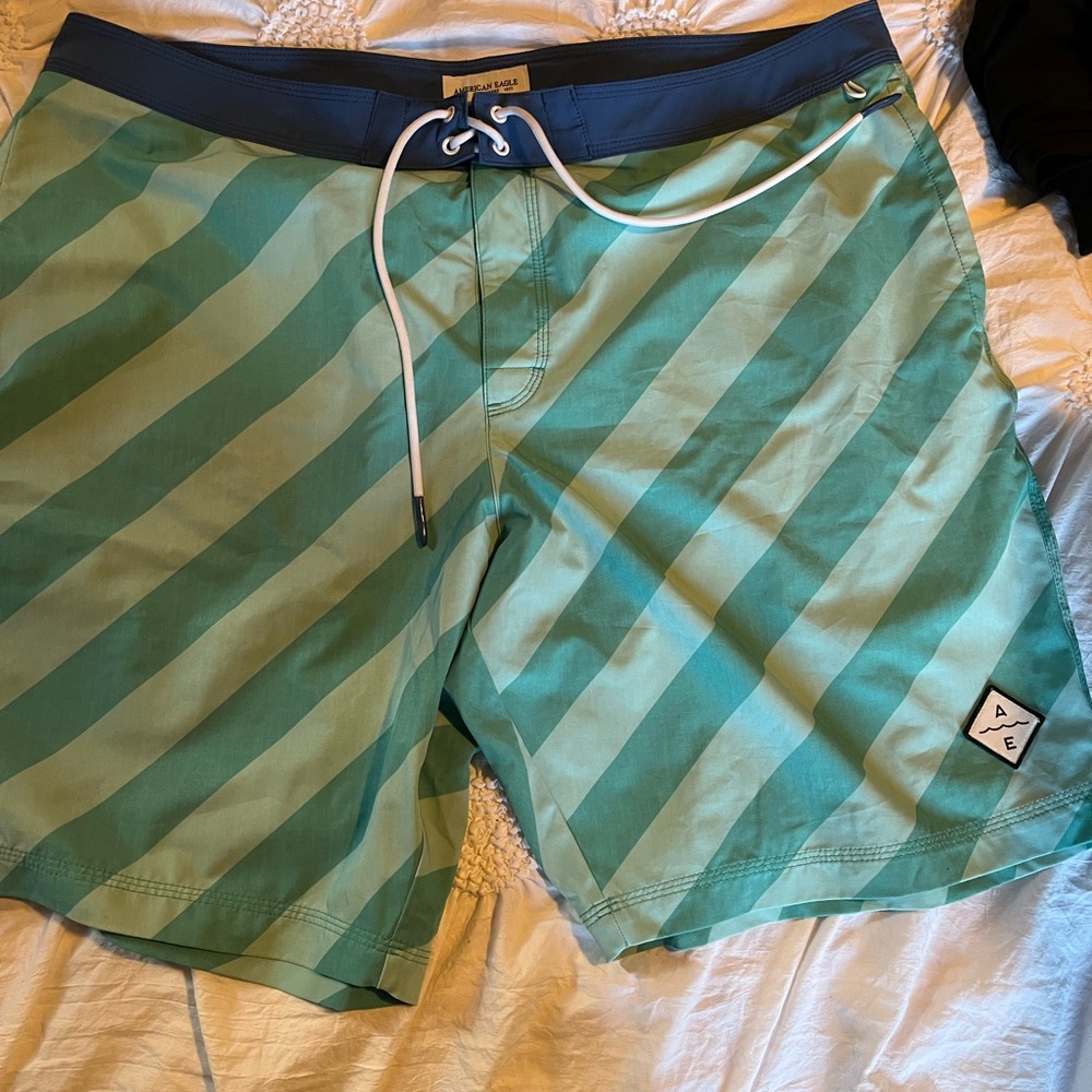 American Eagle swimming trunks